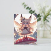 アニメガールピクシーヒッパイムーンフェアリー ポストカード (スタンド正面)