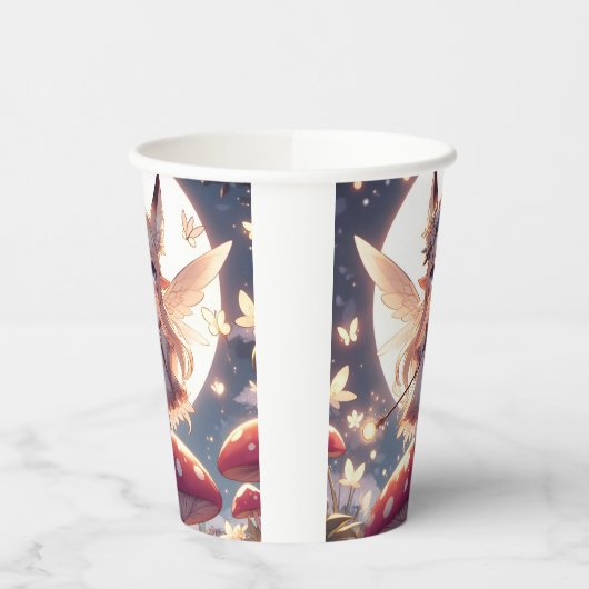 アニメガールピクシーヒッパイムーンフェアリー 紙コップ (左)