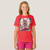 アニメガールピクシーヒッパイムーンフェアリー Tシャツ (正面フル)