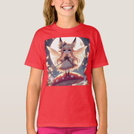 アニメガールピクシーヒッパイムーンフェアリー Tシャツ