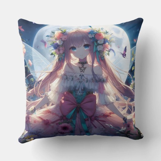 アニメガールフラワームーンフェアリー クッション (裏面)