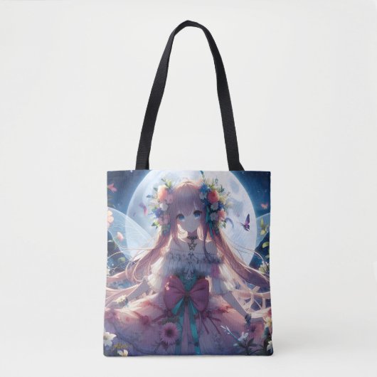 アニメガールフラワームーンフェアリー トートバッグ (正面)