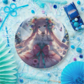 アニメガールフラワームーンフェアリー ペーパープレート (パーティー)