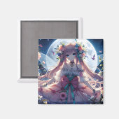 アニメガールフラワームーンフェアリー マグネット (正面/裏面)