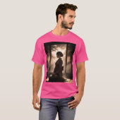 アニメガールポスター Tシャツ (正面フル)