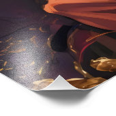 アニメガールマジシャンファンタジー フォトプリント            (角)