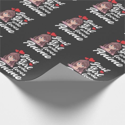 アニメガールマンガファンコスプレ10代の ラッピングペーパー (角)