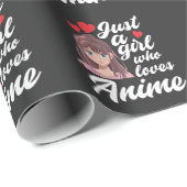 アニメガールマンガファンコスプレ10代の ラッピングペーパー (ロールコーナー)