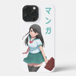 アニメガールマンガマンガ iPhoneケース iPhone 13 Pro Maxケース