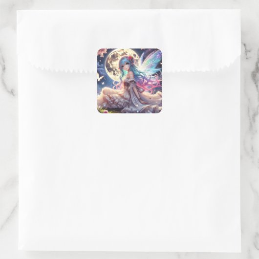 アニメガールムーンフェアリープリンセスインガーデン スクエアシール (バッグ)