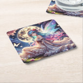 アニメガールムーンフェアリープリンセスインガーデン スクエアペーパーコースター (アングル)