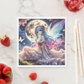 アニメガールムーンフェアリープリンセスインガーデン スタンダードランチョンナプキン (インサイチュ)