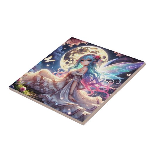 アニメガールムーンフェアリープリンセスインガーデン タイル (側面)