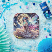 アニメガールムーンフェアリープリンセスインガーデン ペーパープレート (パーティー)