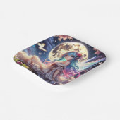 アニメガールムーンフェアリープリンセスインガーデン ペーパープレート (傾斜あり)