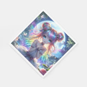 アニメガールレインボーヘアムーンフェアリー スタンダードランチョンナプキン (角)