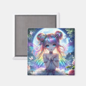 アニメガールレインボーヘアムーンフェアリー マグネット (正面/裏面)