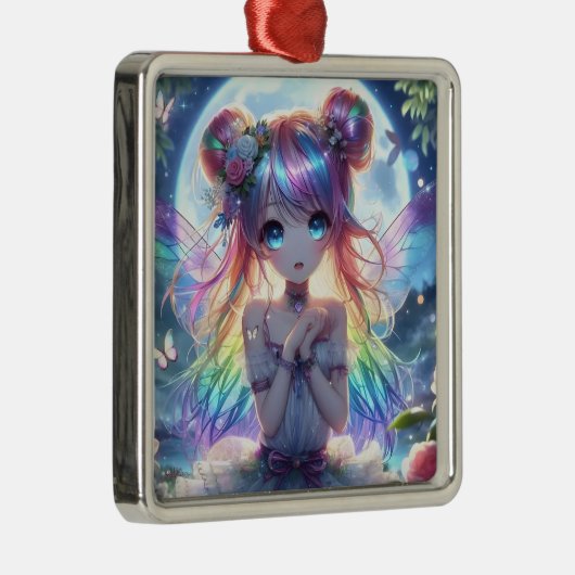 アニメガールレインボーヘアムーンフェアリー メタルオーナメント (右)