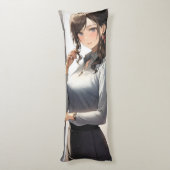アニメガール会社員 ボディピロー (裏面 (縦))