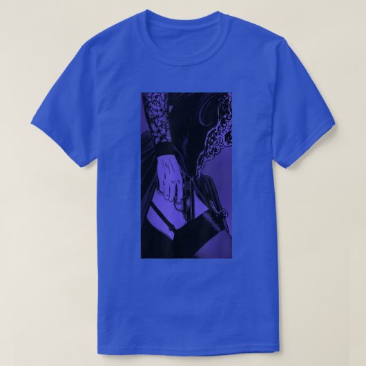 アニメガール和風マンガ美学日本の大宅 Tシャツ (デザイン正面)