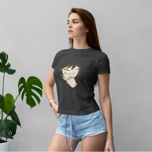 アニメガール笑 Tシャツ