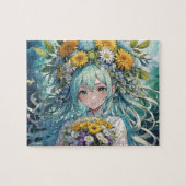 アニメガール花 ジグソーパズル (横)