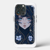 アニメガール複雑な詳細iphone case Case-Mate iPhoneケース (裏面)