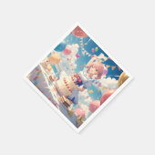 アニメガール誕生日 スタンダードカクテルナプキン (角)