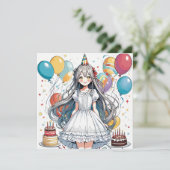 アニメガール誕生日C 招待状 (スタンド正面)