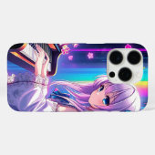 アニメガール遊ズピアノ Case-Mate iPhoneケース (裏面 (横))