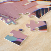 アニメガール遊ズ・ザ・ヴァイオリンパーソナライズされた ジグソーパズル (側面)