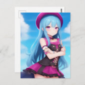 アニメガール007 ポストカード (正面/裏面)