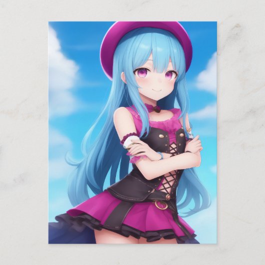 アニメガール007 ポストカード (正面)