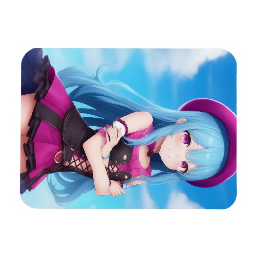 アニメガール007 マグネット (横)