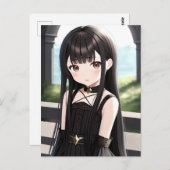 アニメガール008 ポストカード (正面/裏面)
