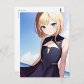 アニメガール009 ポストカード (正面/裏面)