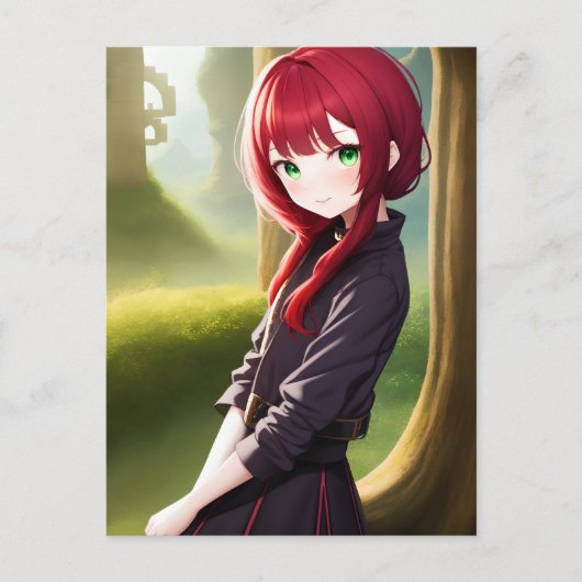 アニメガール011 ポストカード (正面)