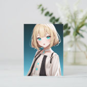 アニメガール022 ポストカード (スタンド正面)