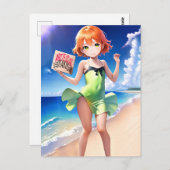 アニメガール026 ポストカード (正面/裏面)