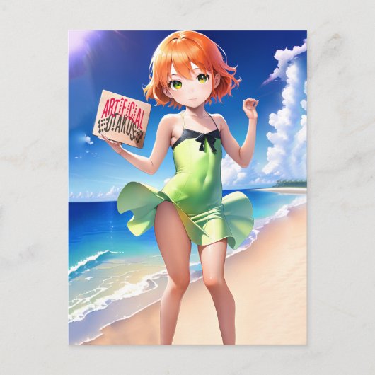 アニメガール026 ポストカード (正面)