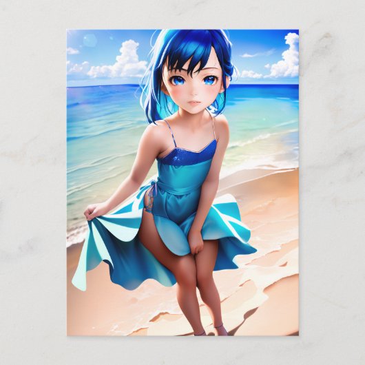 アニメガール029 ポストカード (正面)