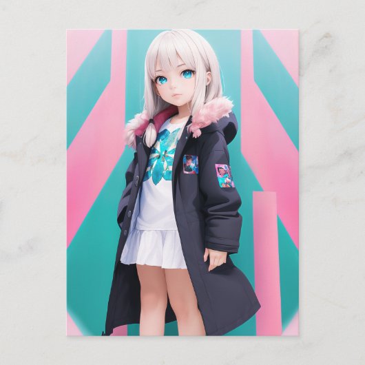 アニメガール039 ポストカード (正面)