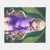 アニメガール042 フリースブランケット (正面(横))