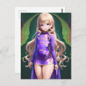 アニメガール042 ポストカード (正面/裏面)