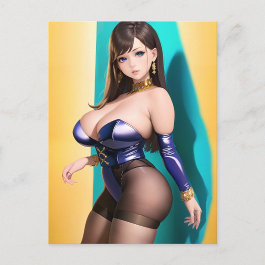 アニメガール046 ポストカード (正面)