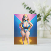 アニメガール047 ポストカード (スタンド正面)