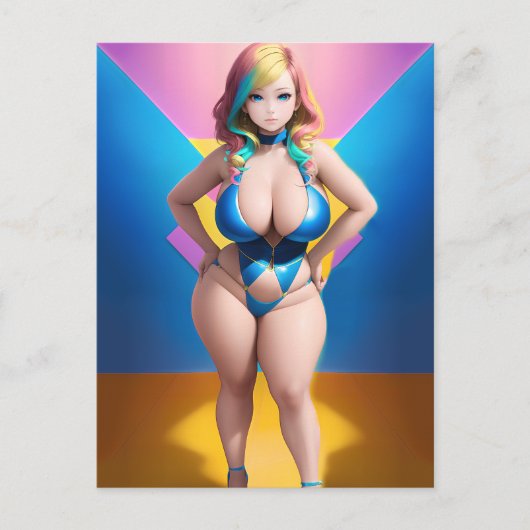 アニメガール047 ポストカード (正面)