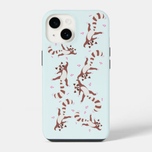 アニメガール, かわいいケース, ソフトな雰囲気, 音楽好き iPhone 14ケース