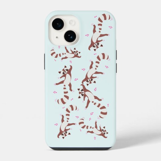 アニメガール, かわいいケース, ソフトな雰囲気, 音楽好き iPhoneケース (裏面)
