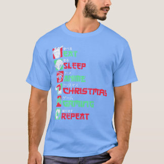 アニメガール クリスマス Tシャツ